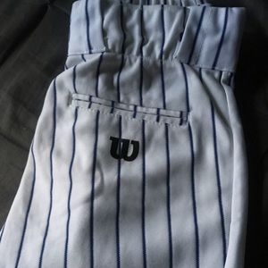 Wilson YOUTH pinstriped baseball pants